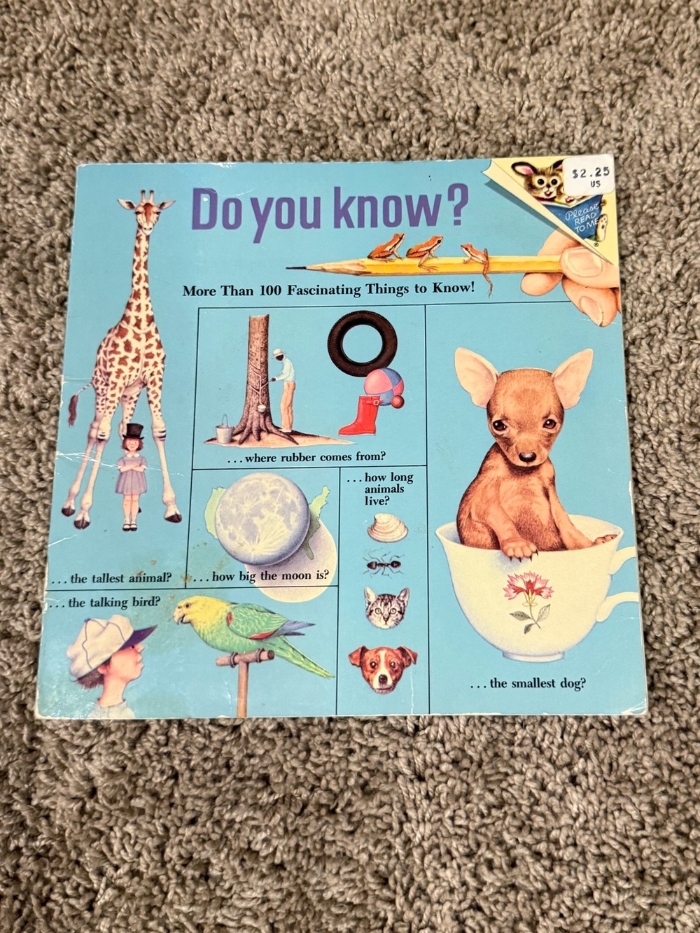 Vintage Do You Know? More Than 100 Fascinating Things to Know Children’s Book